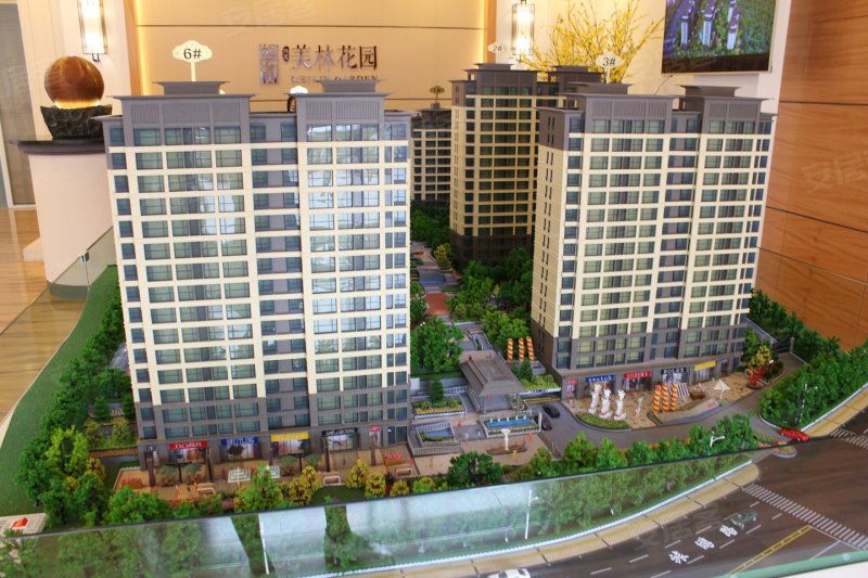 济南四建美林花园-沙盘图(8) - 济南安居客