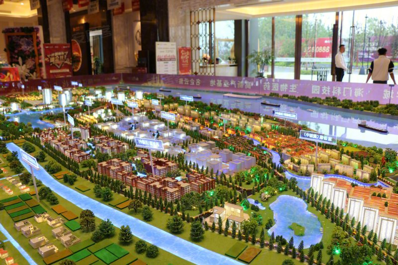 南通海门绿地长滩-沙盘图(37) - 南通安居客