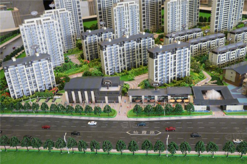 翡翠正荣府沙盘图