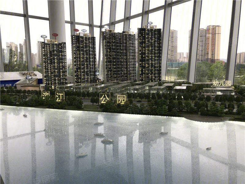 河源雅居乐·悦江-沙盘图(36 河源安居客