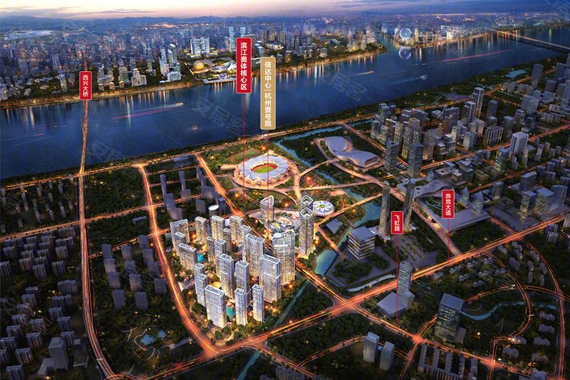 杭州杭州壹号院-效果图(22) - 杭州安居客