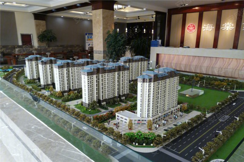 鹤壁海棠燕园-沙盘图(27) - 鹤壁安居客