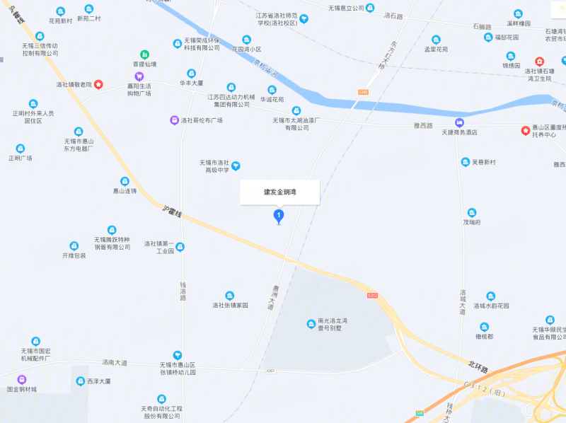 金玥湾交通图