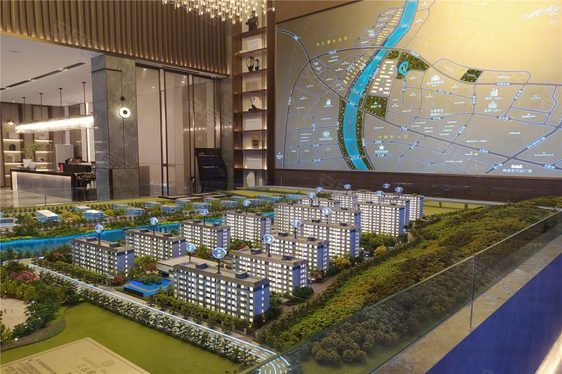商洛地建嘉信·江山臻境-沙盘图(111) - 商洛安居客