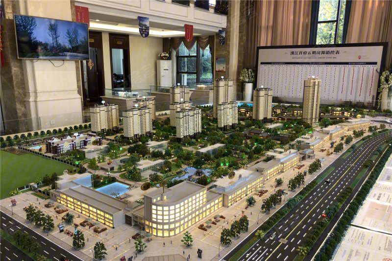 汉中漢江首府-沙盘图(72) - 汉中安居客