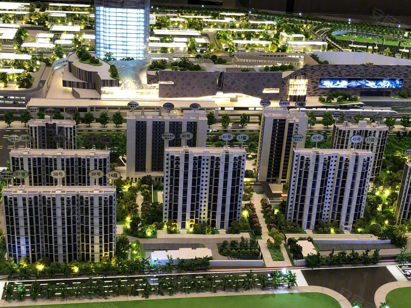 上海Uni-City万科天空之城-沙盘图(158) - 上海安居客
