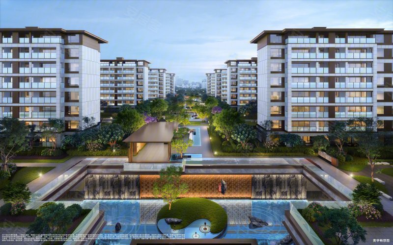 成都华侨城中国铁建北湖揽樾-效果图(36) - 成都安居客