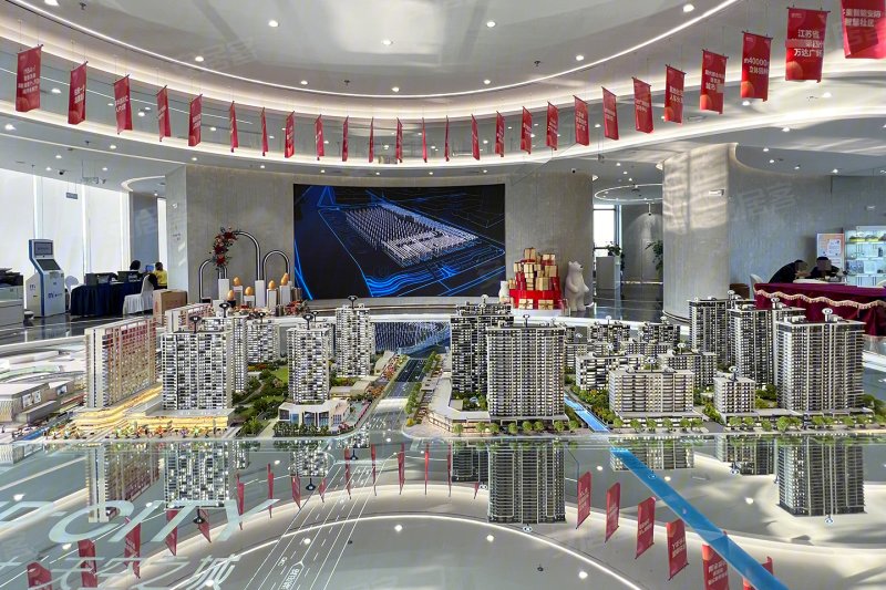 盐城万达·天空之城-沙盘图(99) - 盐城安居客