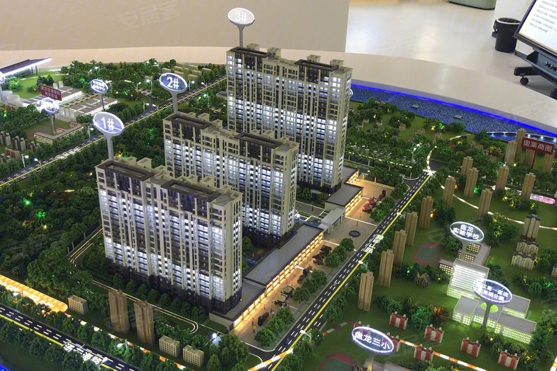 武汉盘龙华府-沙盘图(7) - 武汉安居客