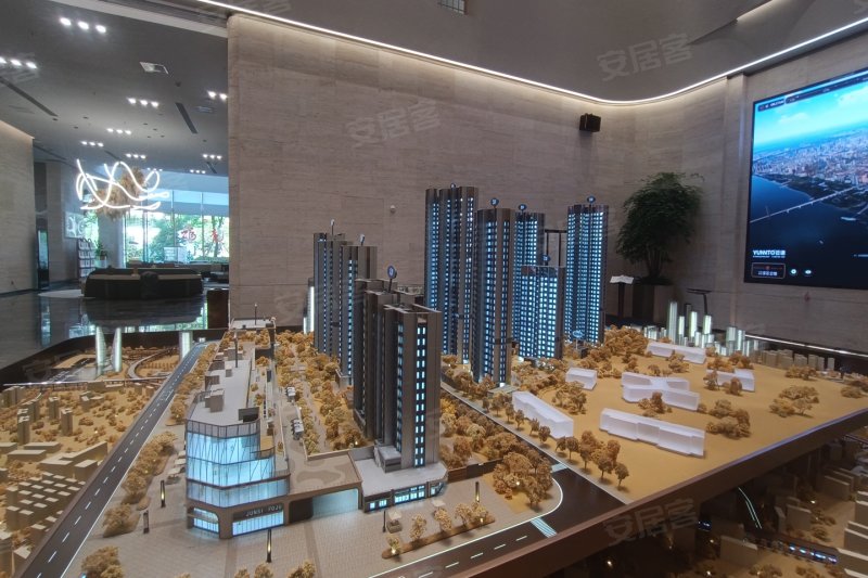 武汉中建壹品汉芯公馆-沙盘图(166) - 武汉安居客