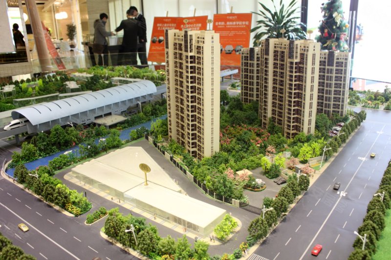 上海白银时代铂金府-沙盘图(46) - 上海安居客