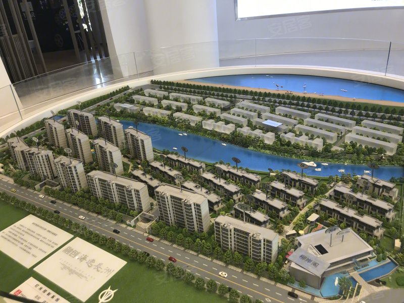 嘉兴融创·海逸长洲-沙盘图(35) - 嘉兴安居客