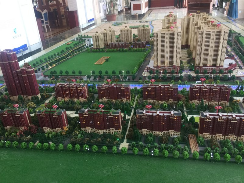 阜阳金悦·东湖-沙盘图(36) - 阜阳安居客