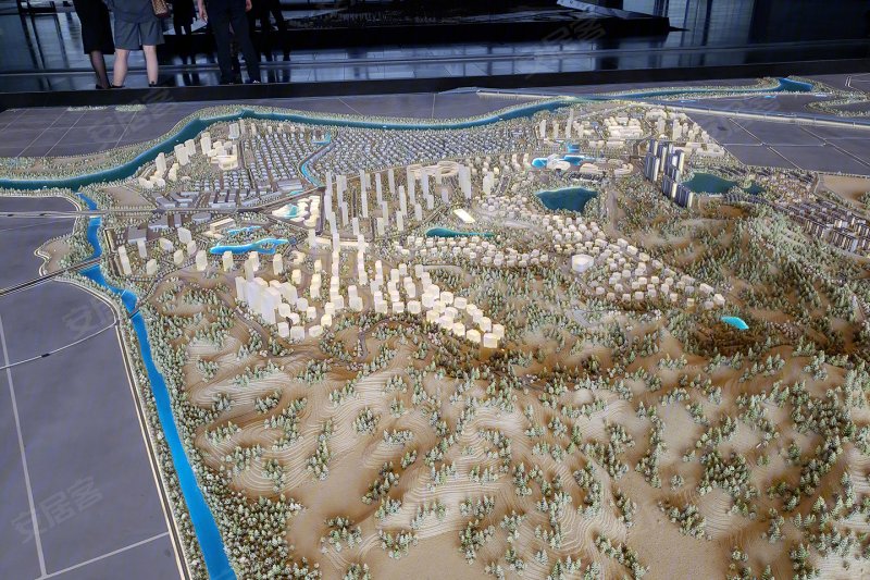 融创森与海之城沙盘图