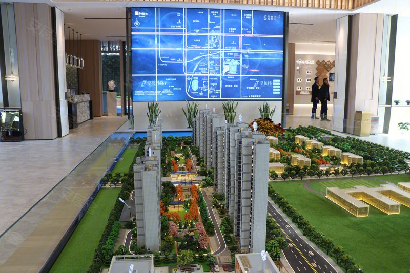 华润置地公元九里沙盘图