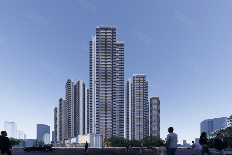 美的世茂滨江壹号效果图