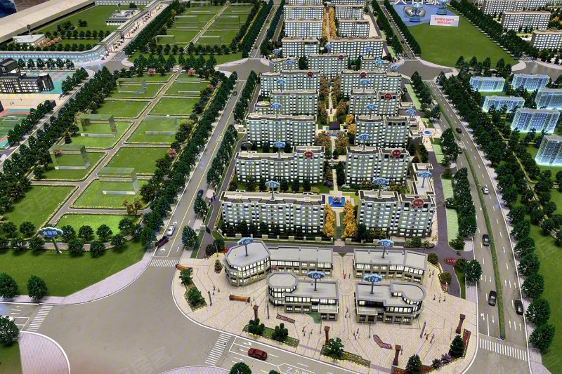 大连万达山海赋-沙盘图(60) - 大连安居客