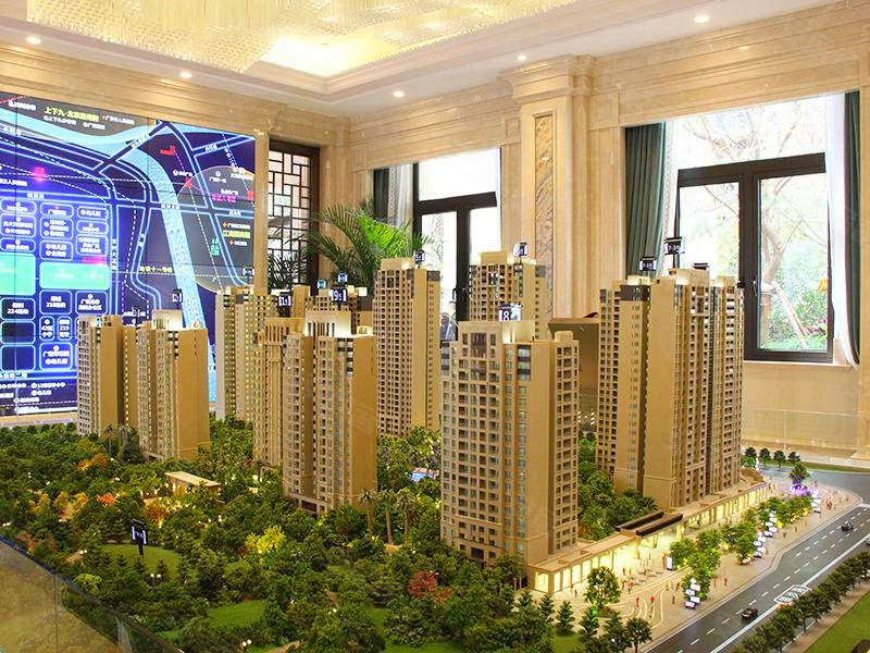 广州葛洲坝广州紫郡府-沙盘图(92) - 广州安居客