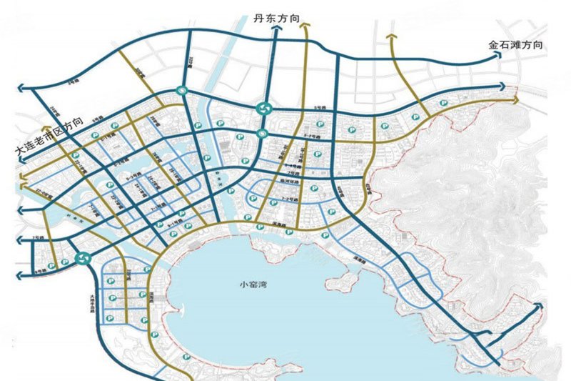 大连小窑湾壹号-交通图(46) - 大连安居客