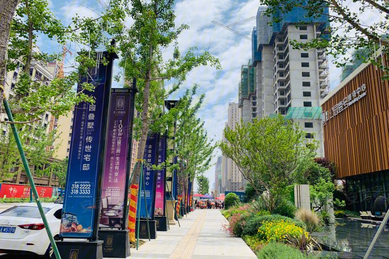 汉中滨江公园壹号-实景图(5) - 汉中安居客