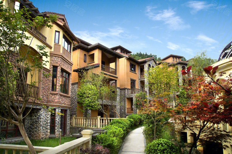 花水湾水云岛实景图