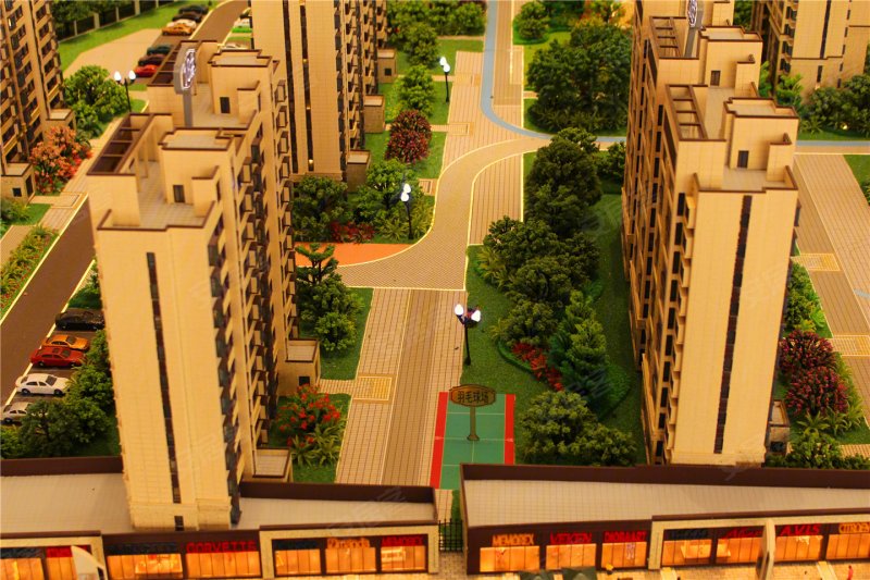 南昌鸿海·水岸之城沁园-沙盘图(43) - 南昌安居客