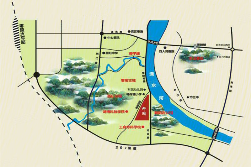 柳园镇地图图片