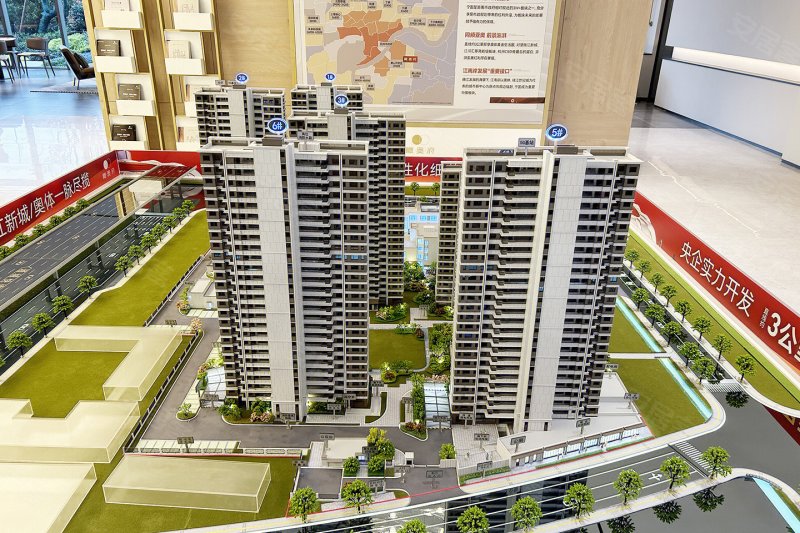 杭州能建城发瞰奥府-沙盘图(59) - 杭州安居客