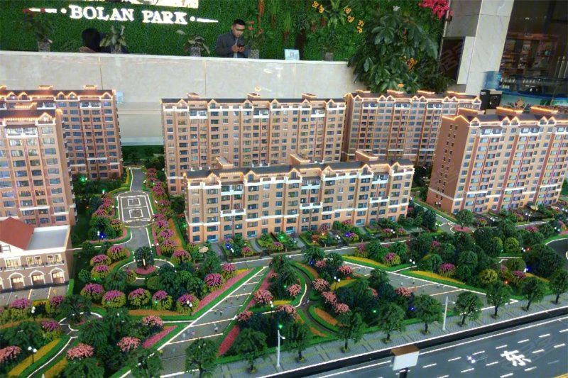 临汾铂蓝郡·一期-沙盘图(17) - 临汾安居客