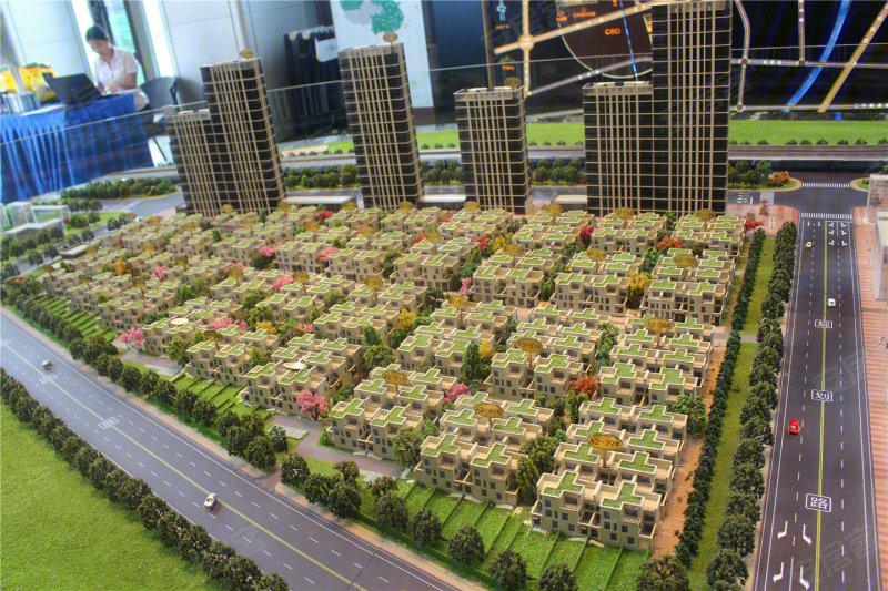 济南绿城梦想小镇-沙盘图(71) - 济南安居客