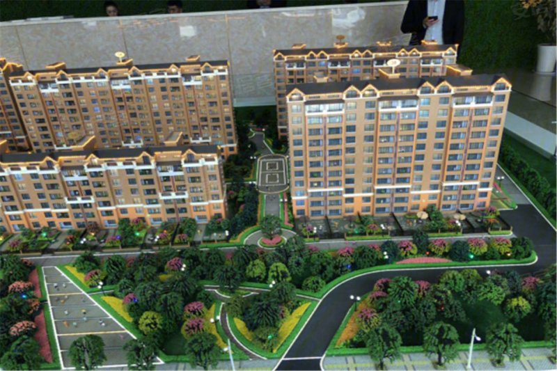 临汾铂蓝郡·一期-沙盘图(5) - 临汾安居客