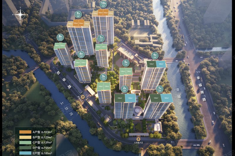 杭州万科朗拾湖著-效果图(73) - 杭州安居客