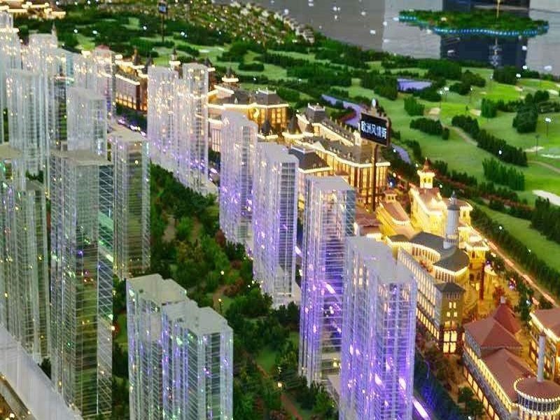 包头黄河龙城·瞰湖高层-沙盘图(88) - 包头安居客