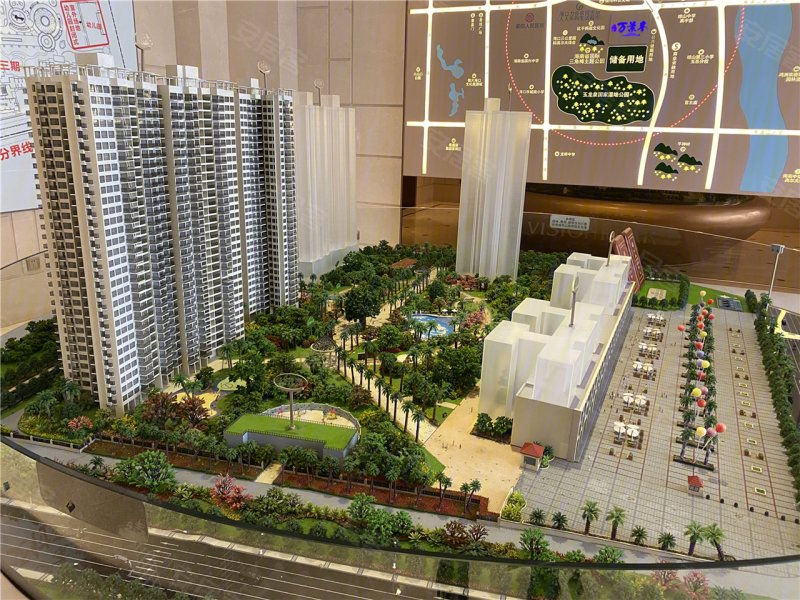 海口庆豪·万景峯-沙盘图(14) - 海口安居客