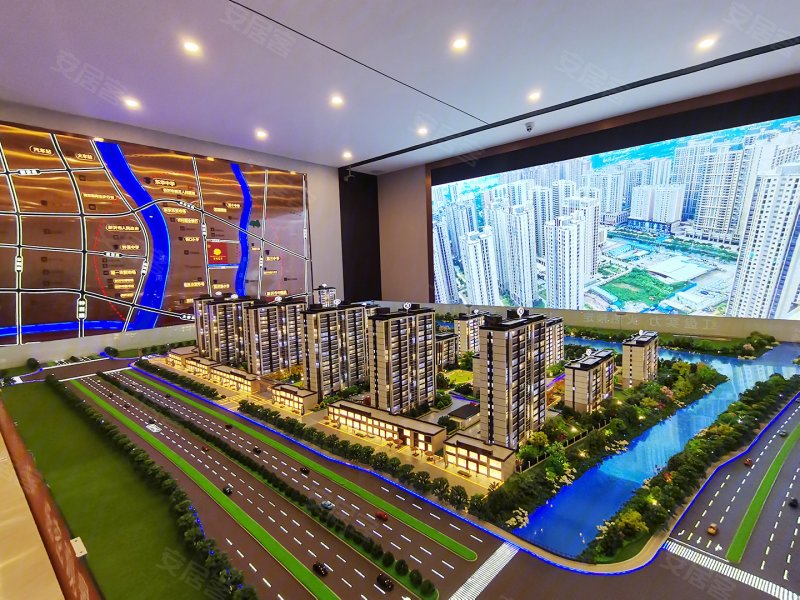 新沂万城花开-沙盘图(14) - 新沂安居客