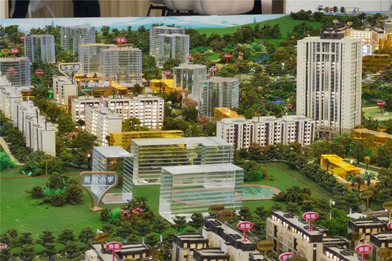 千江凌云沙盘图