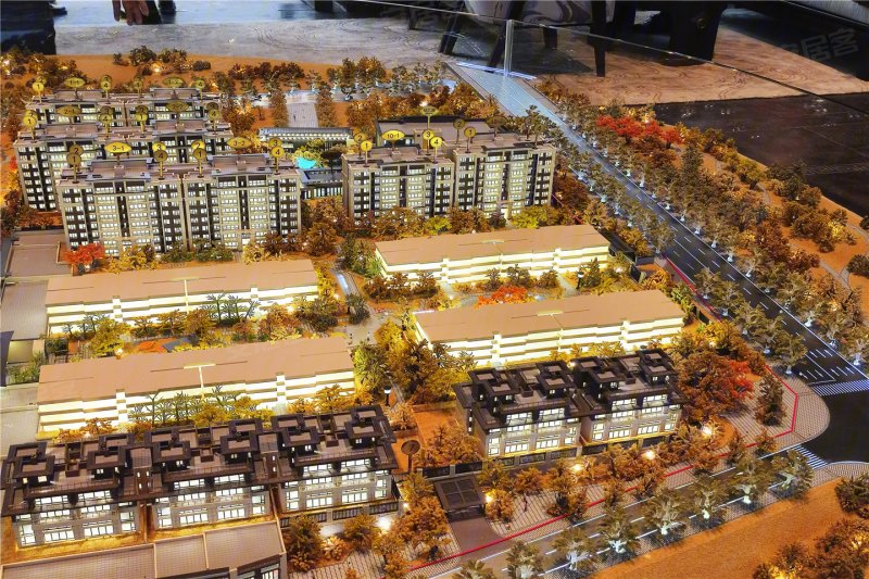 建发和玺沙盘图