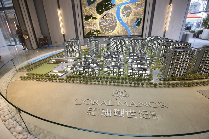 杭州仁恒祥生珊瑚世纪雅园-沙盘图(66) - 杭州安居客