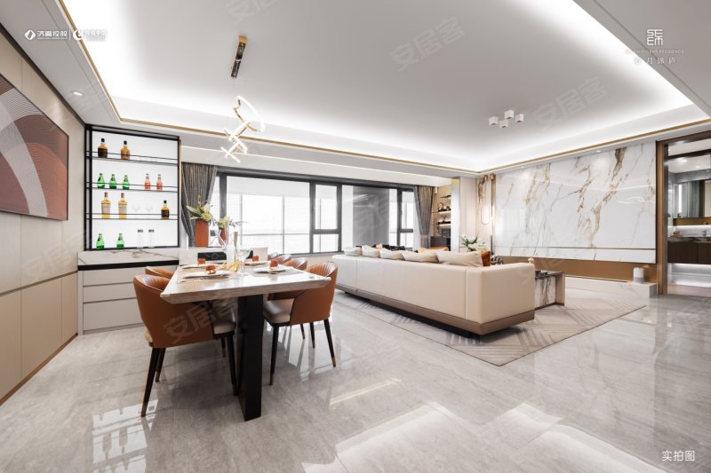 济南济高绿城春月锦庐-样板间图(15) - 济南安居客