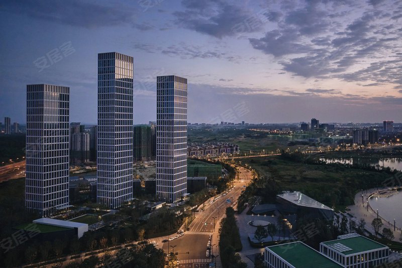 成都蔚蓝卡地亚湖滨1号-实景图(3) - 成都安居客