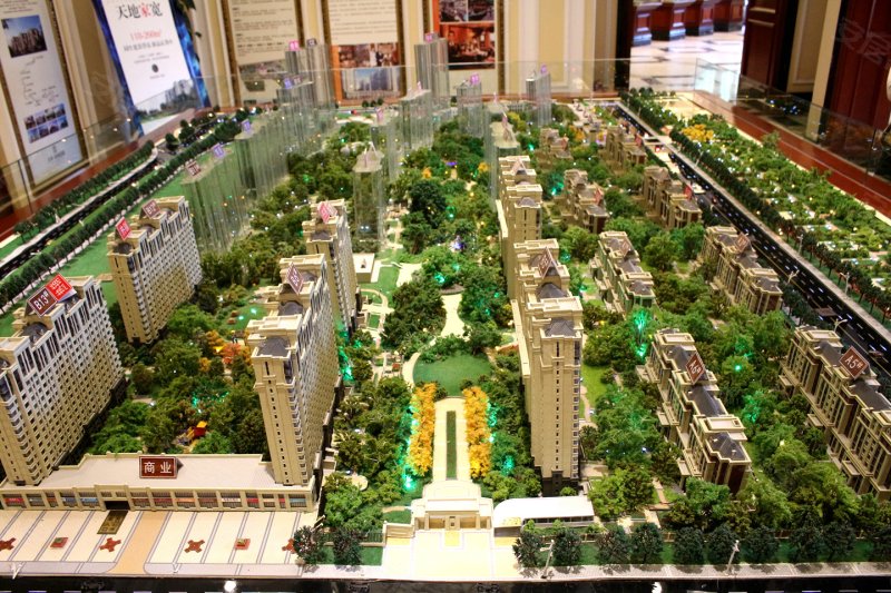 长春保利中央公园-沙盘图(103) - 长春安居客