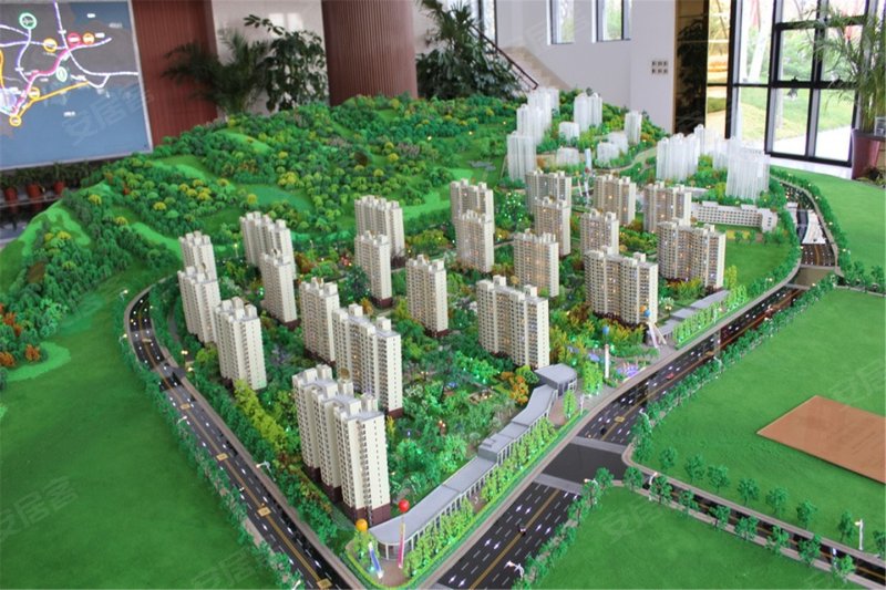 大连中铁诺德滨海花园-沙盘图(116) - 大连安居客