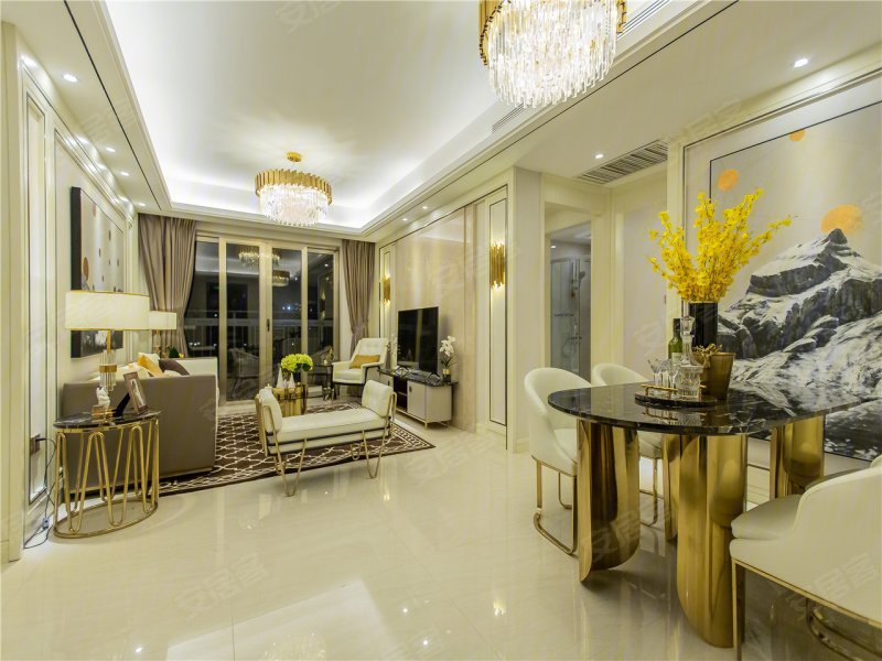 敏捷水映澜山样板间图