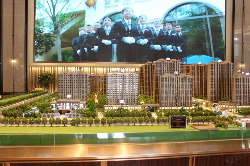 章丘鲁能公馆沙盘图