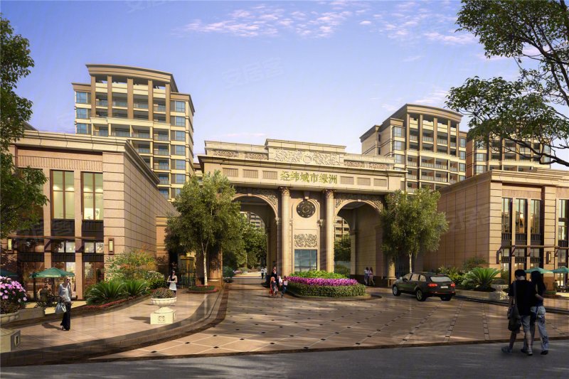 经纬学府阳光家园效果图