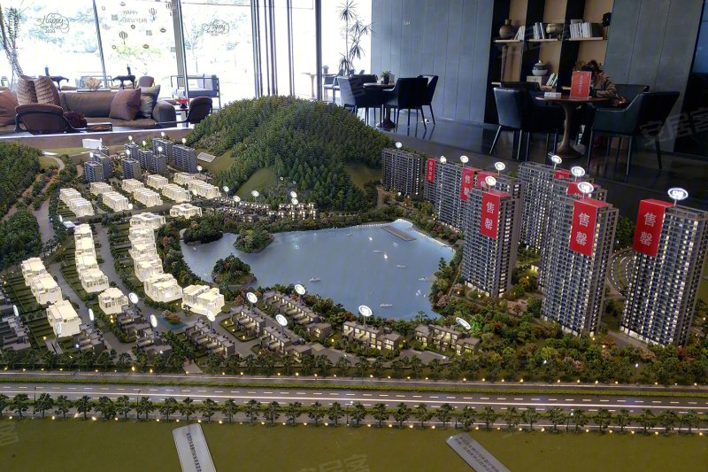 融创森与海之城沙盘图