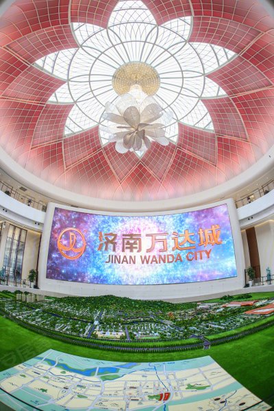 济南融创文旅城沙盘图