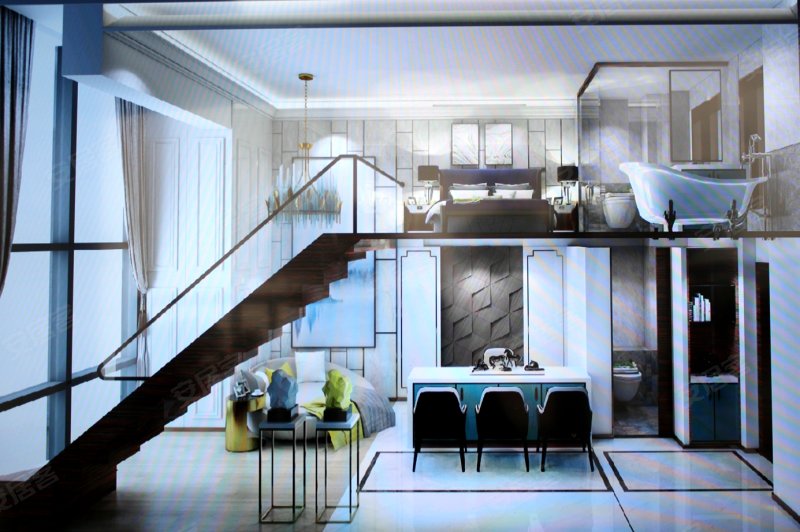 越洋国际样板间图