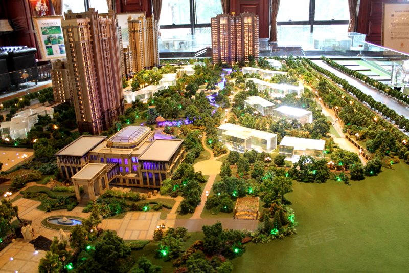 成都上置绿洲雅宾利花园-沙盘图(11) - 成都安居客