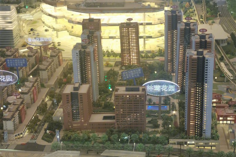 重庆中国摩-沙盘图(110) - 重庆安居客